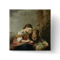 The Little Fruit-Seller, 1670-75 Buttons