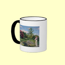 The Little Gardener, Frederick Bazille mugs by vintagegiftmall The Little Gardener, Frederick Bazille mugs