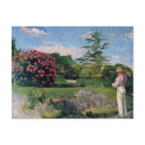 The Little Gardener, Frederick Bazille postcards by vintagegiftmall The Little Gardener, Frederick Bazille postcards