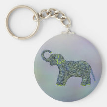 The Little Jade Elephant Keychain
