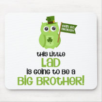 The Little Lad Big Brother mousepads
