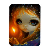 the little match girl, little match girl, little, match, girl, fairytale, fairy tale, fairytales, jasmine, becket-griffith, artsprojekt, hans christian andersen, hans, christian, andersen, oracle, deck, matches, candle, witner, snow, sad, faeries, big eyed fairy, fantasy, eye, eyes, big eye, big eyed, becket, griffith, jasmine becket-griffith, beckett, jasmin, strangeling, artist, goth, fairy, gothic fairy, [[missing key: type_fuji_fleximagne]] with custom graphic design