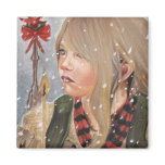 The Little Match girl Fridge Magnets