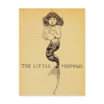 The Little Mermaid Postcard