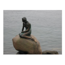 The Little Mermaid Postcard
