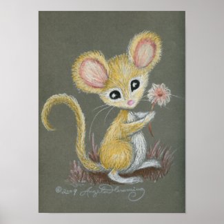 The Little Mouse Print