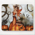 The Little Pumpkin Fairy Mousepad by Emma Marlow