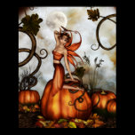 The Little Pumpkin Fairy Poster by Emma Marlow posters