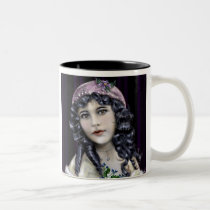 The Little Raven Head Girl mugs