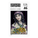 The Little Raven Head Girl postage