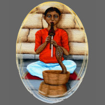"The Little Snake Charmer" t-shirts