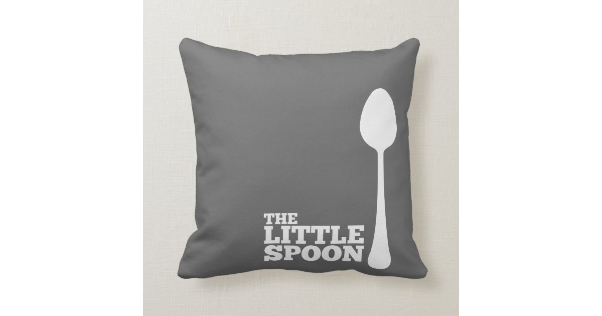 THE LITTLE SPOON PILLOW Zazzle