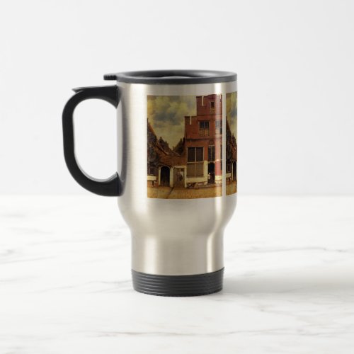 The little street by Johannes Vermeer Coffee Mug