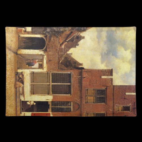 The little street by Johannes Vermeer Placemat