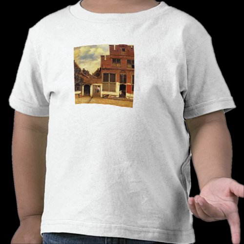 The little street by Johannes Vermeer Tee Shirts