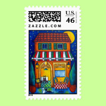 The Little Trattoria US Stamp