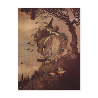 The Little Witch postcard
