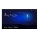 The Living Nativity business cards