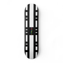 the loaded crayons skate deck