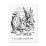 The Lobster Quadrille Alice in Wonderland Art Post Cards