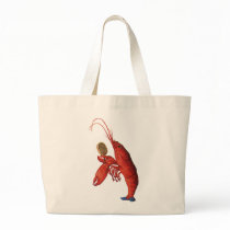 The Lobster Quadrille Canvas Bag