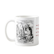 The Lobster Quadrille Mug, Alice in Wonderland