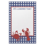 the Lobster & the Crab Customized Stationery