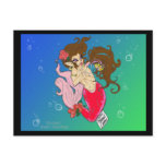 The Locket Mermaid Postcard