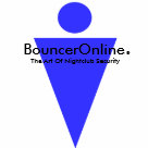 basic_poloshirt - The BouncerOnline Logo Polo shirt displays the logo over the left breast. If T-shirts are too casual for you, this polo shirt offers an authoritative look.