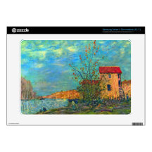 The Loing in Moret by Alfred Sisley Samsung Chromebook Decals