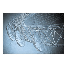 The London Eye Art Photo