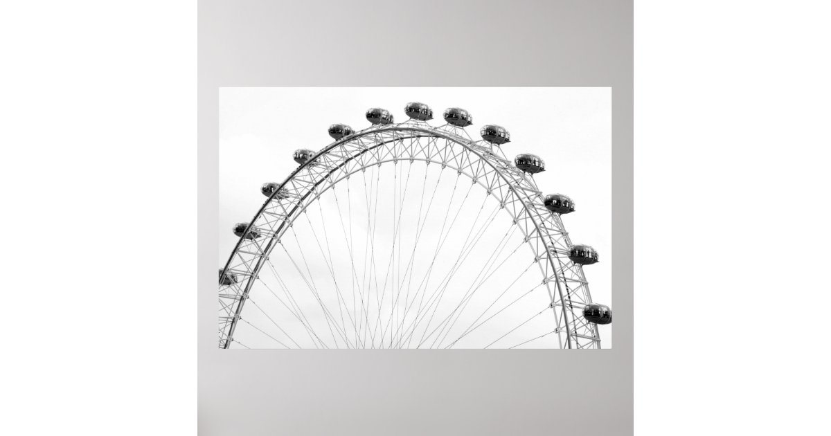 The London Eye Poster 