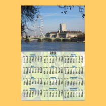 The London Eye Poster calendar posters