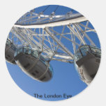 The London Eye Round Sticker