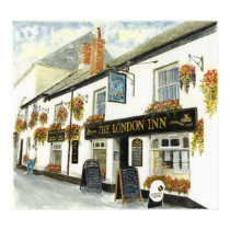 'The London Inn (Padstow)' Poster posters by picklelillysdad 'The London Inn (Padstow)' Poster posters