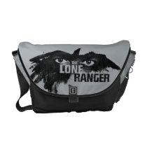 The Lone Ranger Logo with Mask Courier Bag at Zazzle