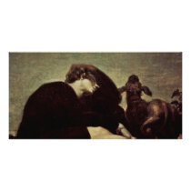 The Loneliness At Dawn By Füssli Johann Heinrich ( Personalized Photo Card