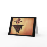 The Lonely Scarecrow Card