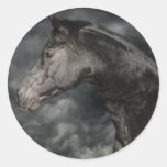 The Loner Round Sticker