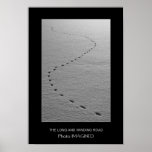 THE LONG AND WINDING ROAD POSTER