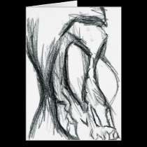 The long face of thanatos cards