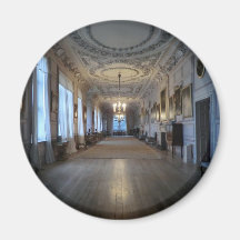 The Long Gallery at Sudbury Hall, Derbyshire Fridge Magnets