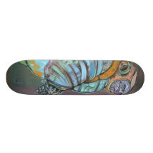 "The Long Road Behind" Skate Deck