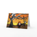 'The Long Walk' Halloween Card