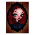 The Look Blank Greeting Card by faerystore The Look Blank Greeting Card