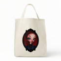 The Look Organic Tote bags by faerystore The Look Organic Tote bags
