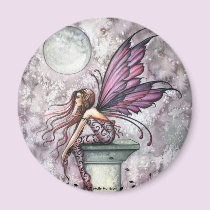 The Lookout Fairy Magnet by Molly Harrison