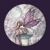 The Lookout Fairy Magnet by Molly Harrison magnets
