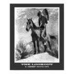 The Lookout, Vintage Poster Print