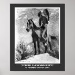The Lookout, Vintage Poster Print